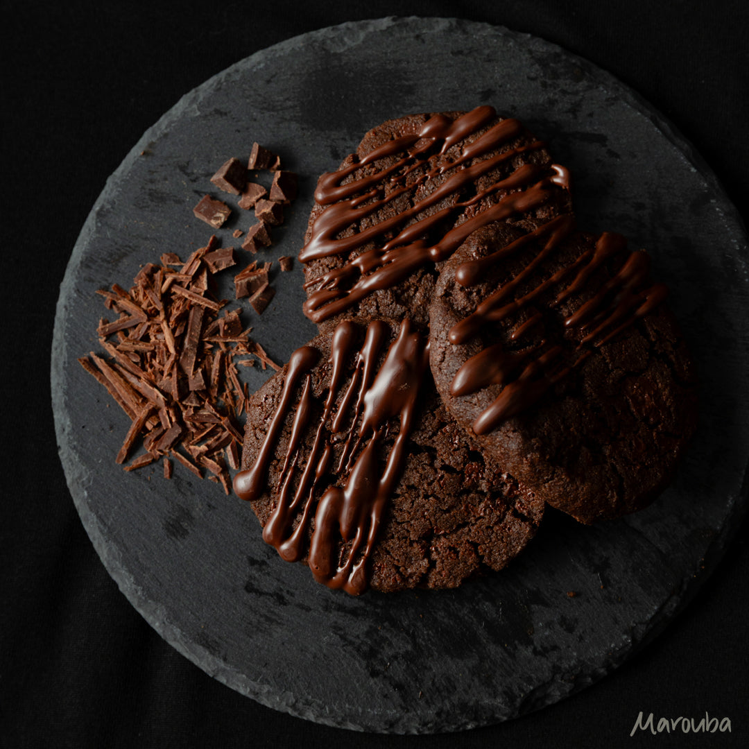 Valrhona Dark Sablé Cookies