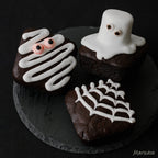 Halloween Valrhona Fudge Brownies